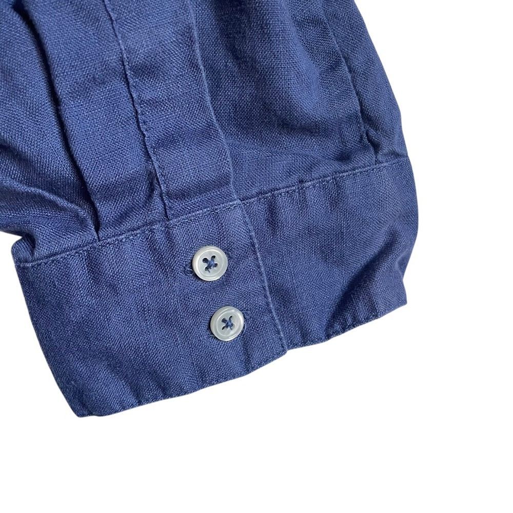 Boden Chambray Button-Up Tunic Shirt Dress 100% Linen - Picture 4 of 9
